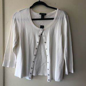 NEW White House Black Market Classic Cardigan